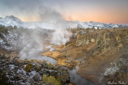 Hot Creek at Sunrise