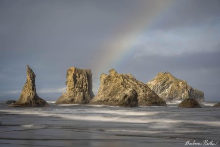 Witch's Hat with Rainbow