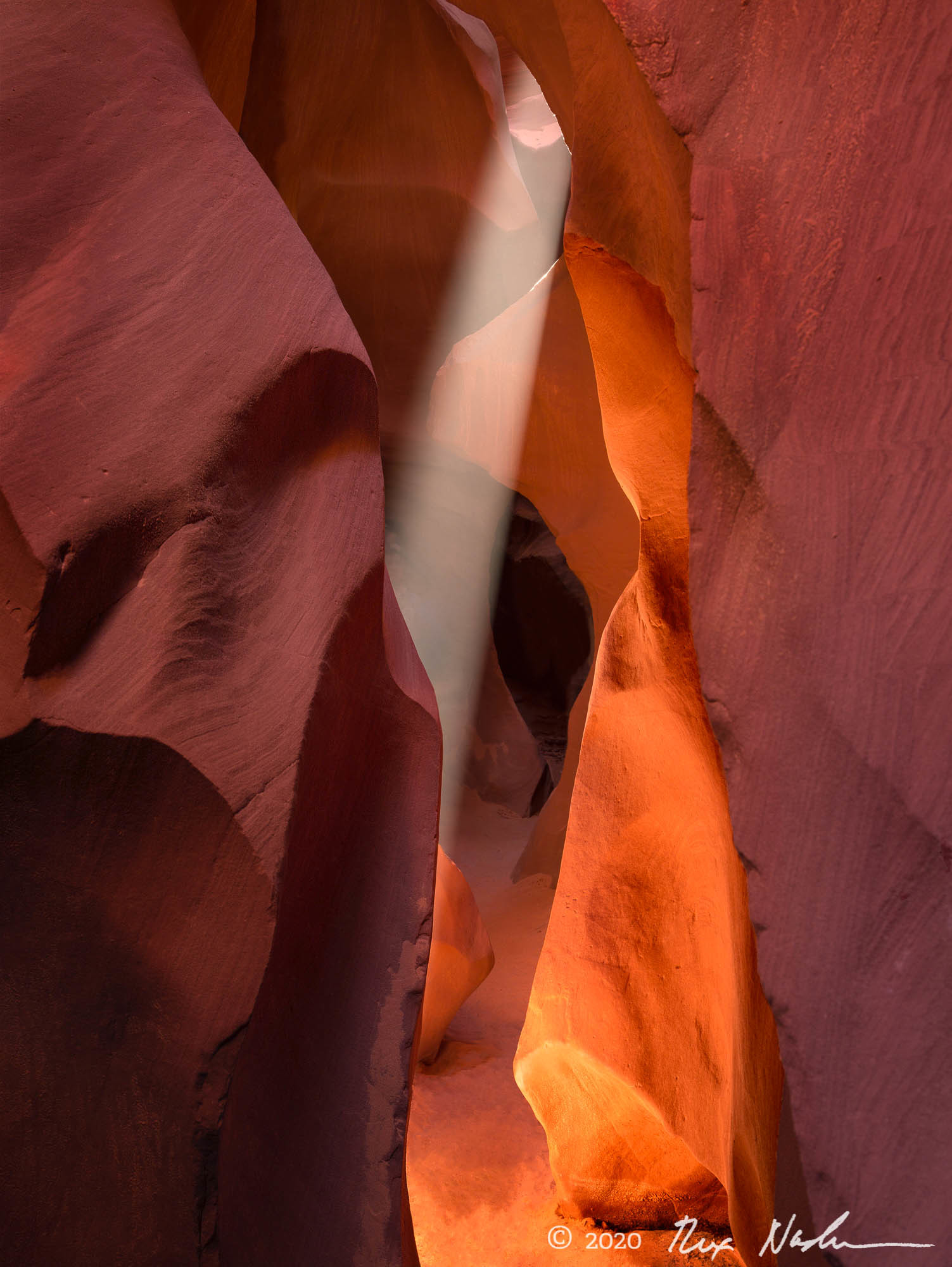 Information Arrives - Antelope Canyon