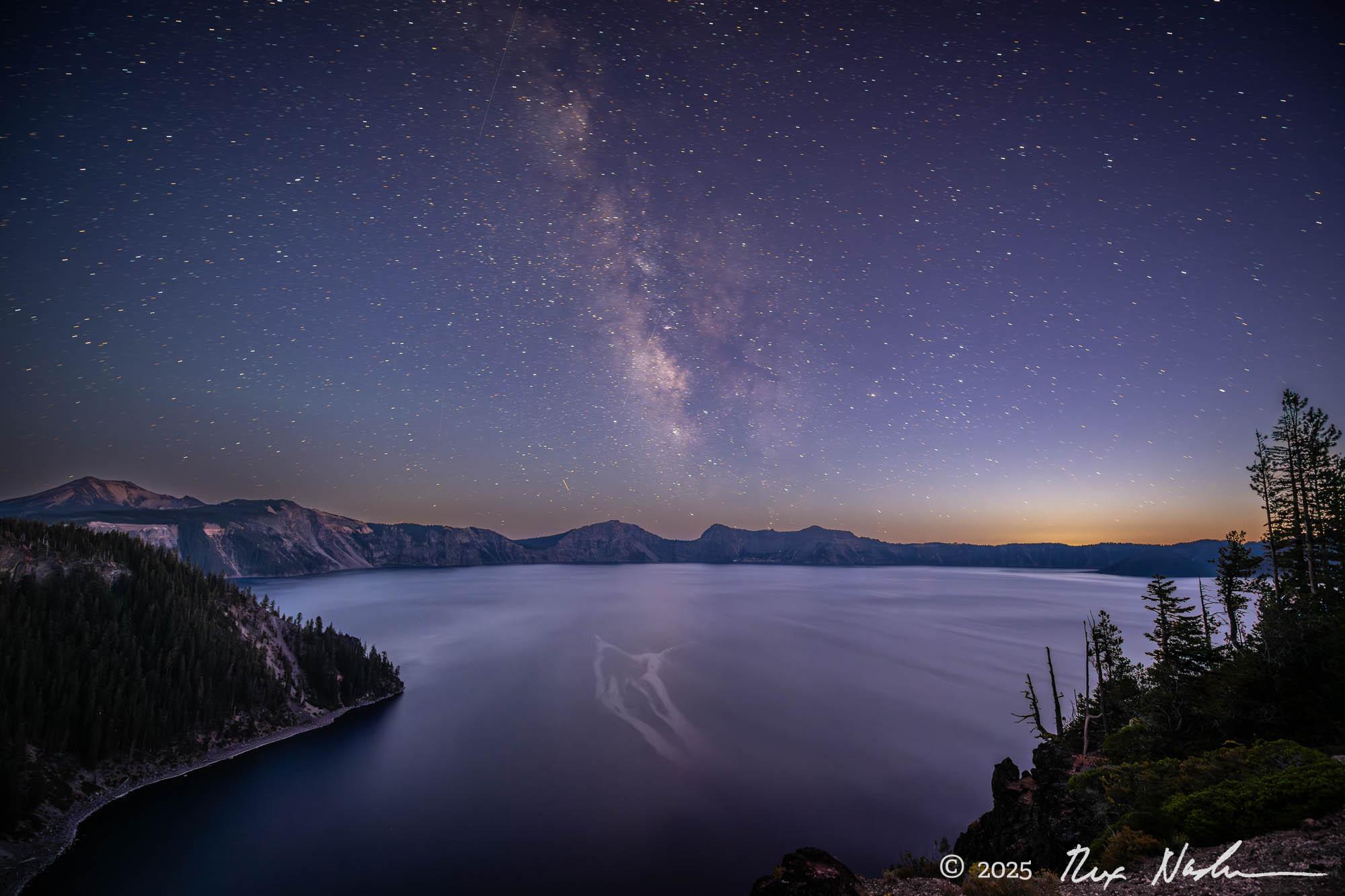 Blue Hour - Crater Lake