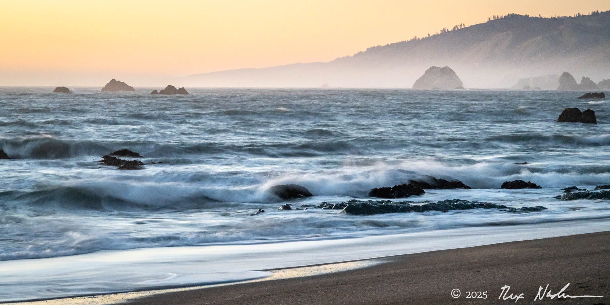 Sea Stacks and Horizon - Sonoma Coast