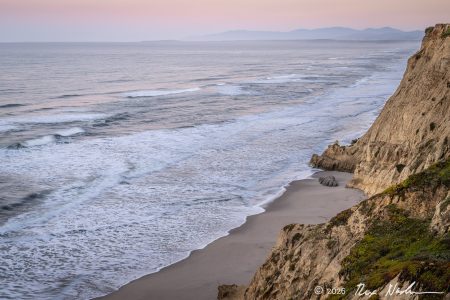 Cliff, Pink Hour