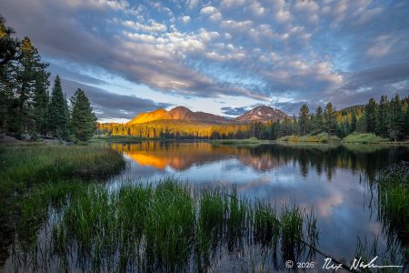 Broken Clouds with Lake
